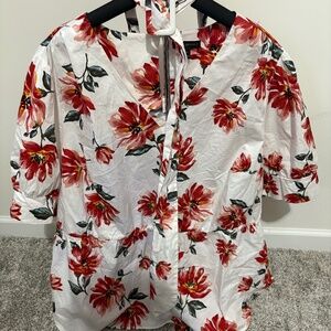 Lane Bryant Floral Blouse - 24